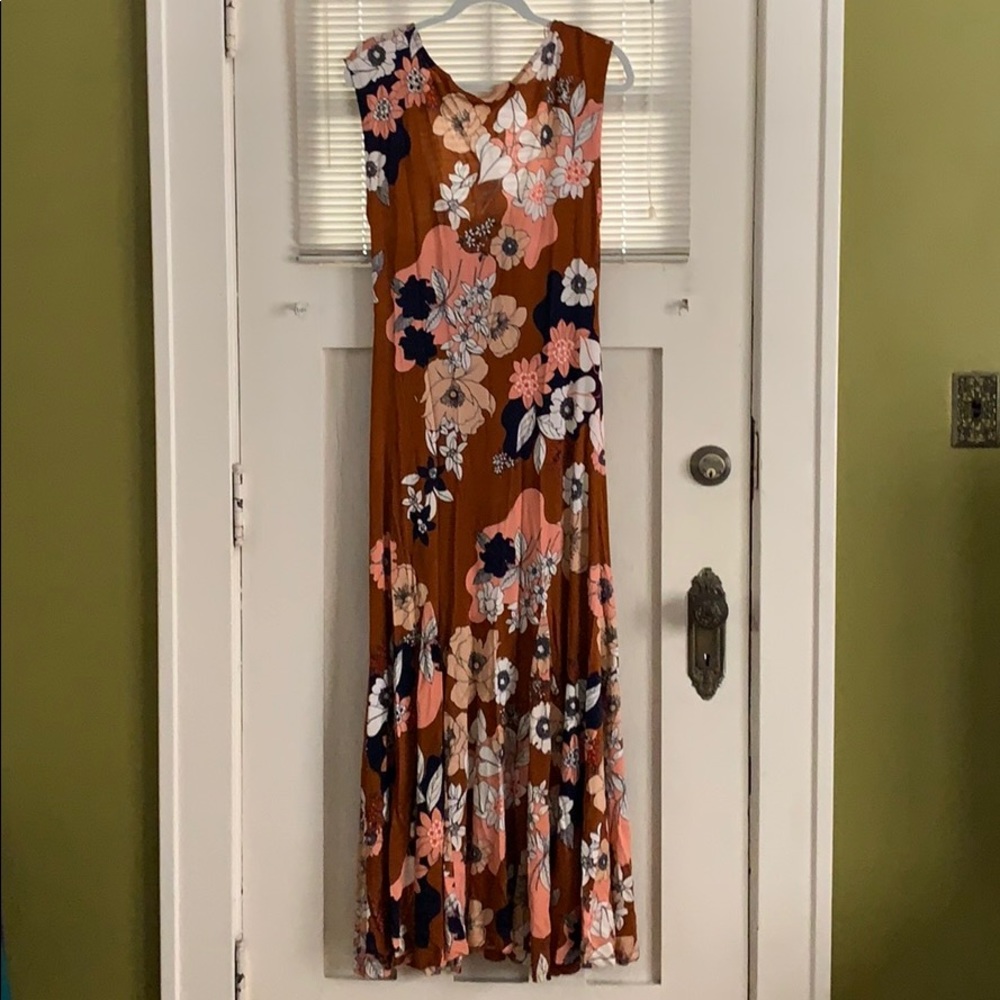 NWT Free People My Vibe midi/maxi dress